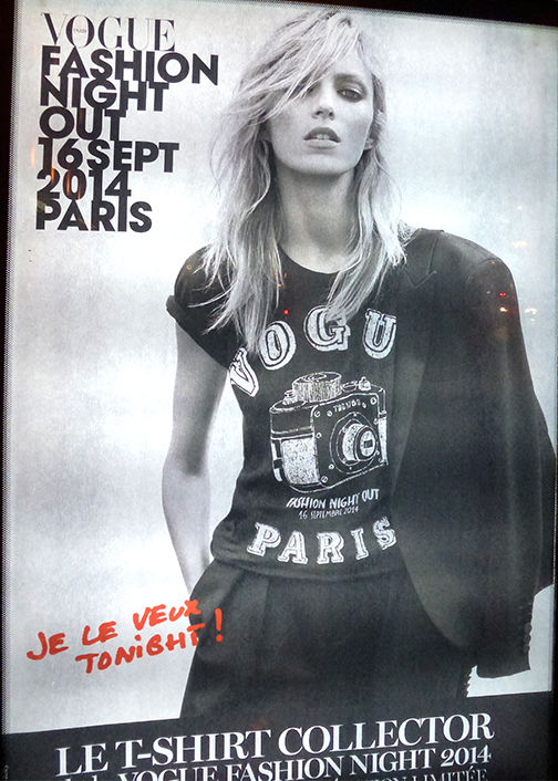 Vogue fashion NightOut Poster