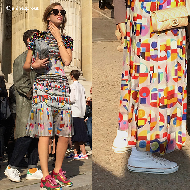 fashionable shoes paris