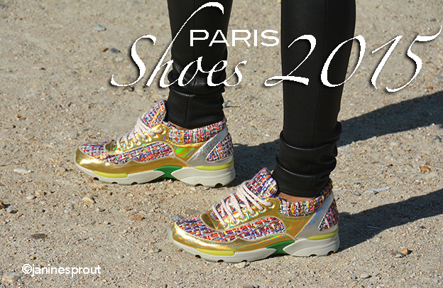 Athletic shoes in Paris
