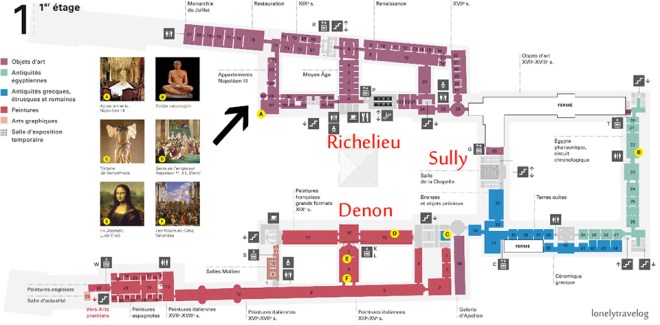 map Napoleon III apts